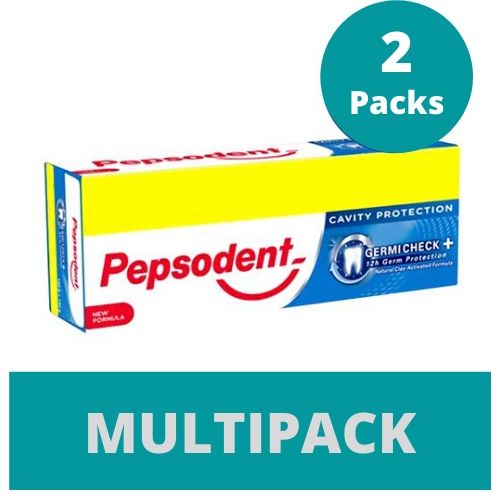 Pepsodent Toothpaste - Cavity Protection, Germi Check, (Pack of 2)